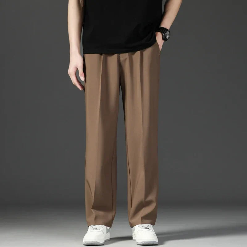 Herrenhosen Bequem Gerade Relaxed Fit - BerlinGlamour