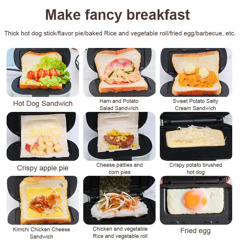 Mini Toastpress-Grill Antihaft für Küche