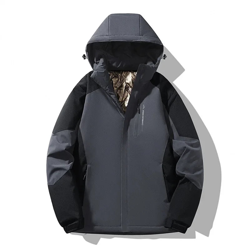 Damen Skijacke Colorblock Warm Winterjacke