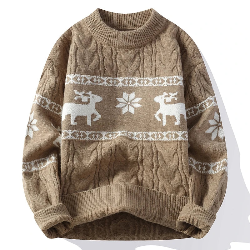Deer'y Weihnachtspullover