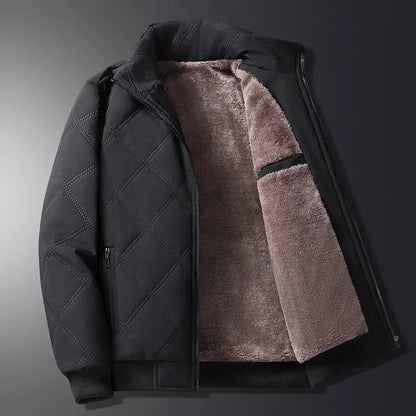 Herren Fleecejacke Warm Winterjacke