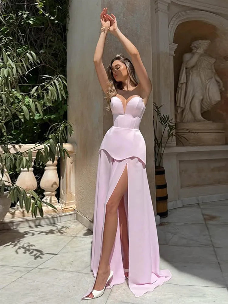 Elegantes Hochzeitskleid für Damen mit Herzausschnitt