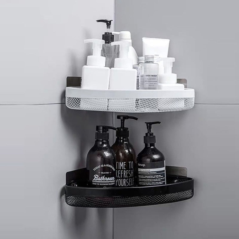 Badezimmer Duschregal Eckmontage Organizer Modern