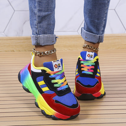 Orthopädische Sneaker Bunt Stilvoll Frauen Schuhe - BerlinGlamour