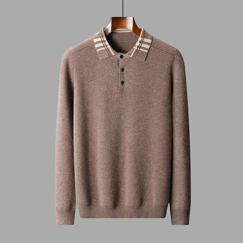 Herren Strickpullover Klassisch Winter Warm