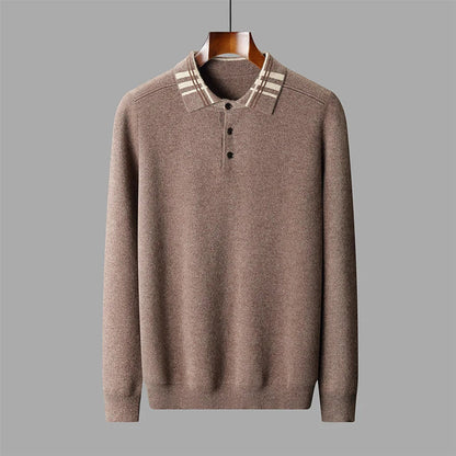 Herren Strickpullover Klassisch Winter Warm