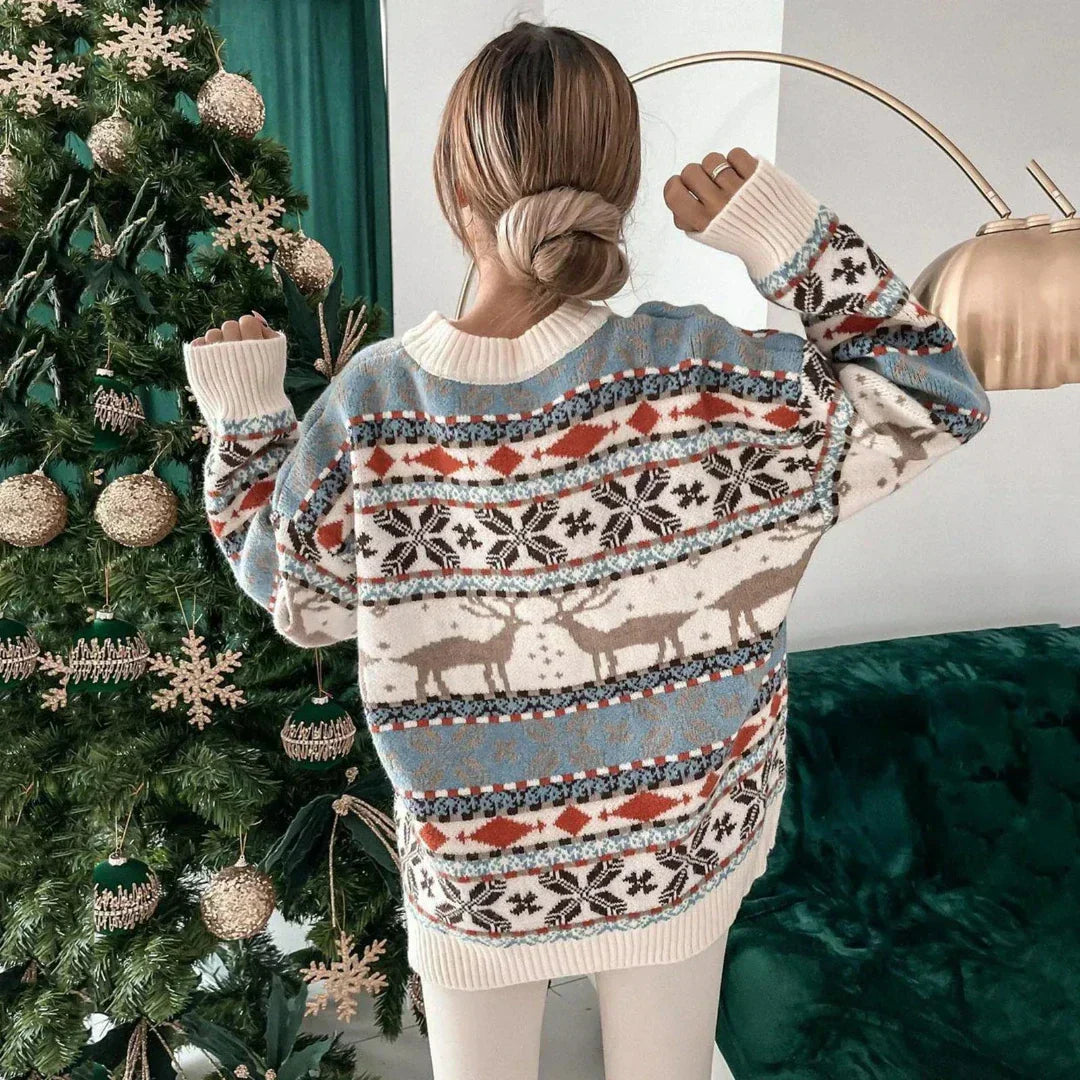 Weihnachtspullover von BerlinGlamour für Damen in Übergröße
