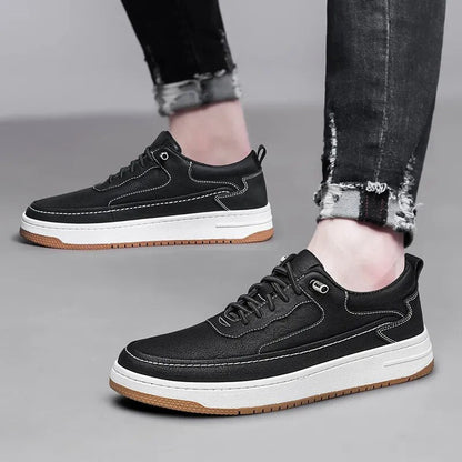Stilvolle Sneaker Damen Heidi Mode Schwarz