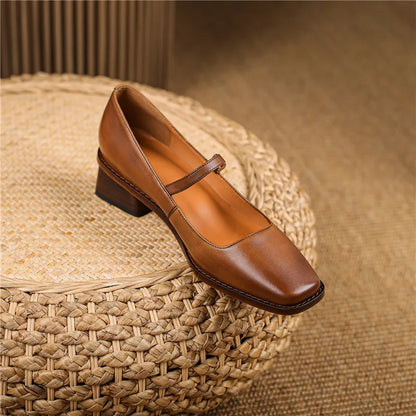 Damen Sandalen mit Riemen und Blockabsatz Frühling