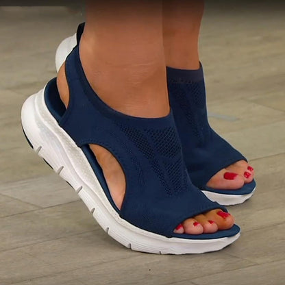 Damenschuhe Mit Ergonomischem Fußbett Mesh Bequem