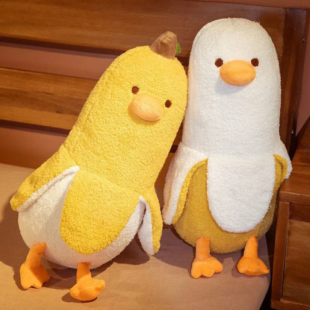 Plüsch Kissen Banana Duck Weiches Spielzeug