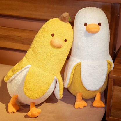 Plüsch Kissen Banana Duck Weiches Spielzeug