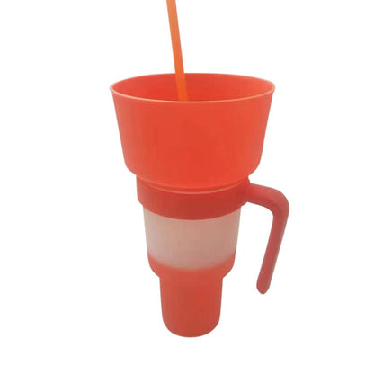 2in1 Trinkbecher Snackhalter Praktisch