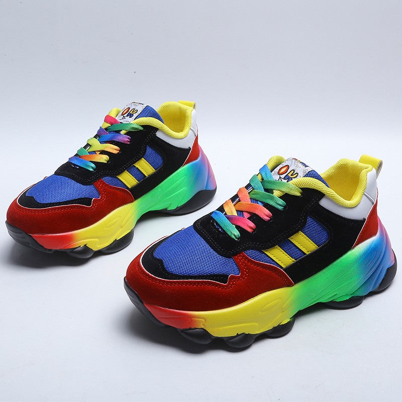 Orthopädische Sneaker Bunt Stilvoll Frauen Schuhe