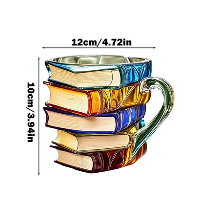 Kaffeetasse Bücher Form Dekorativ