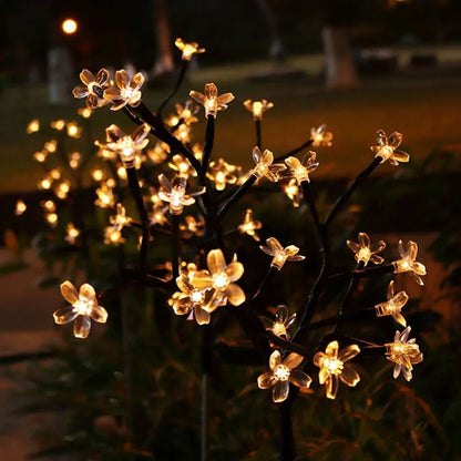 Solar Blumen Wegleuchte Außenbeleuchtung Gartenlampe - BerlinGlamour