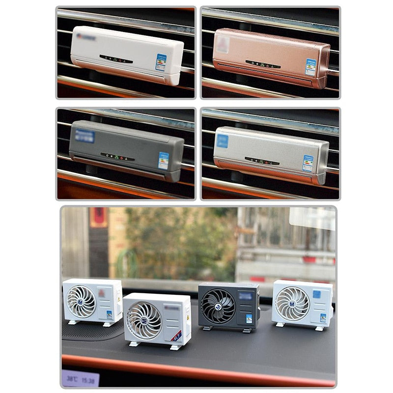 Mini Solar Auto Aromalüfter Dekor Modern