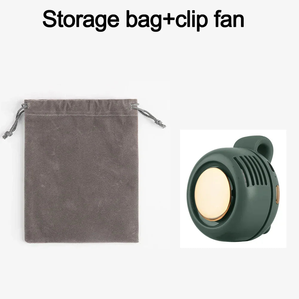 Taillenventilator Kühler Wiederaufladbar Clip-On - BerlinGlamour