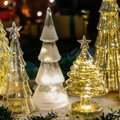 Weihnachtsbaum Lampe LED Frosted Glass Modern