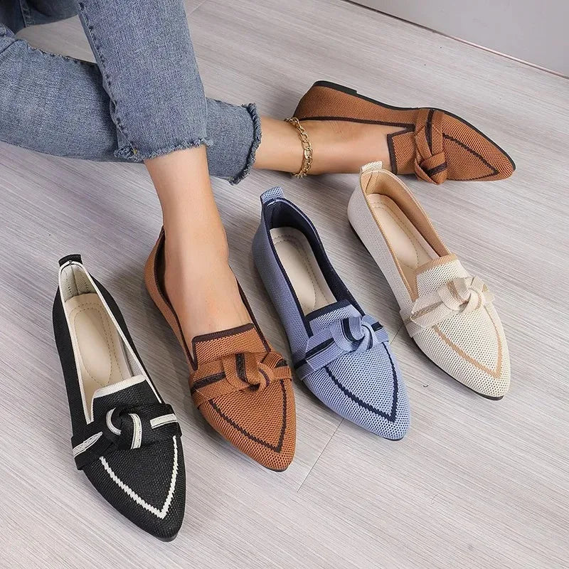 Ballerina Flats Bequem Flache Schuhe Damen - BerlinGlamour