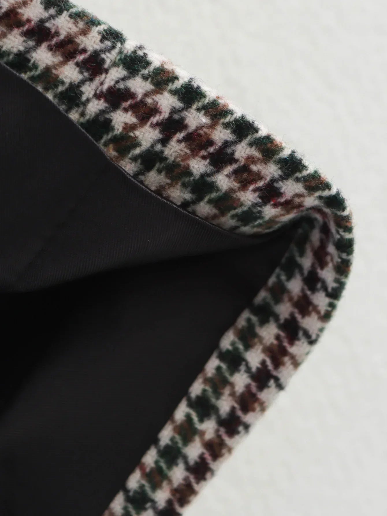 Damenblazer Kariert Oversized Klassisch