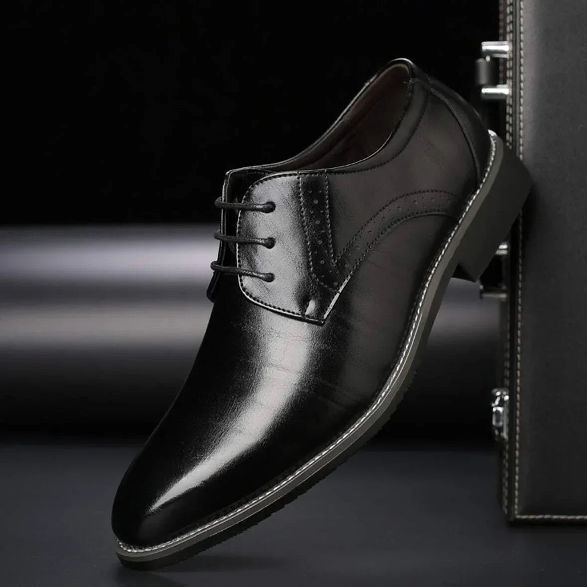 Herren Schnürschuhe Elegant Business Schuhe Komfort