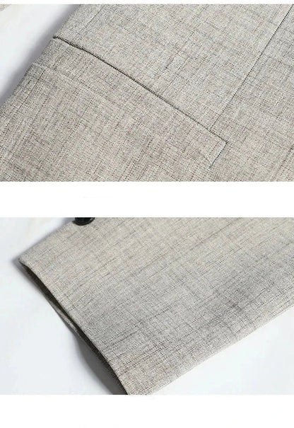 Herrenblazer Eleganter Schlank Slim Fit