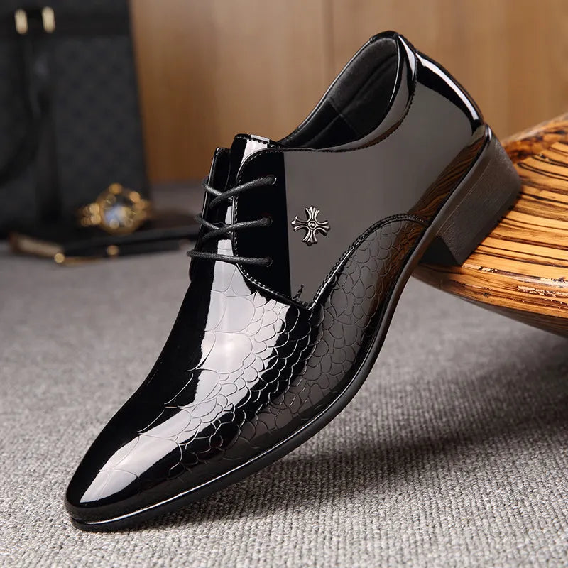 Elegante Damen Oxford Schuhe Schwarz Luxus - BerlinGlamour
