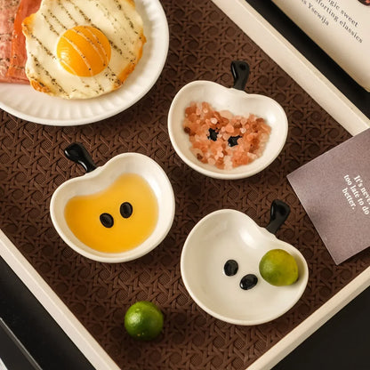 Apfelteller Snackteller Lecker Obstform