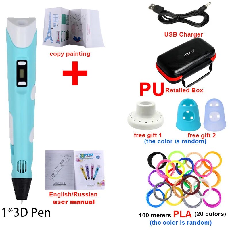 Kinder Doodle Stift 3D Smart Farbe Malen