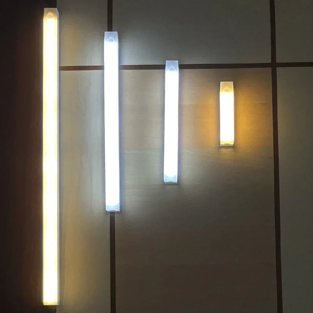 LED Nachtlicht Bewegungsmelder USB Lampe Kabellos Wiederaufladbar - BerlinGlamour