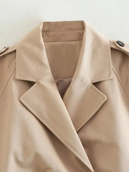 Leonie | Gekürzter Trenchcoat Zendoo.de