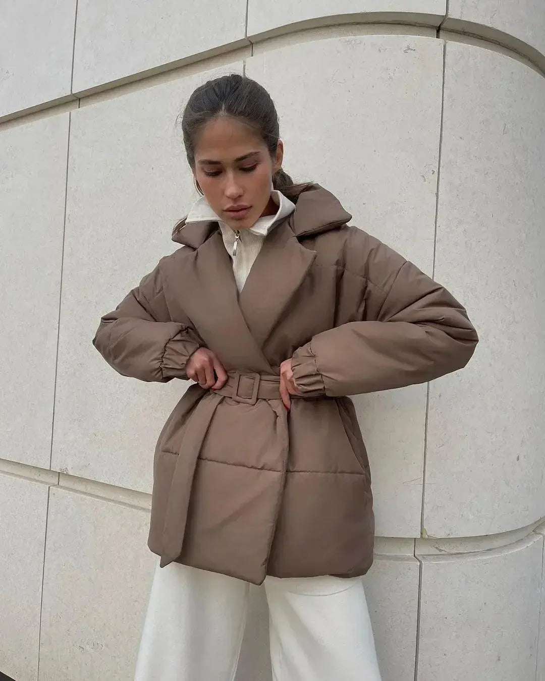 Senna | Pufferjacke - Mit Gürtel Zendoo.de