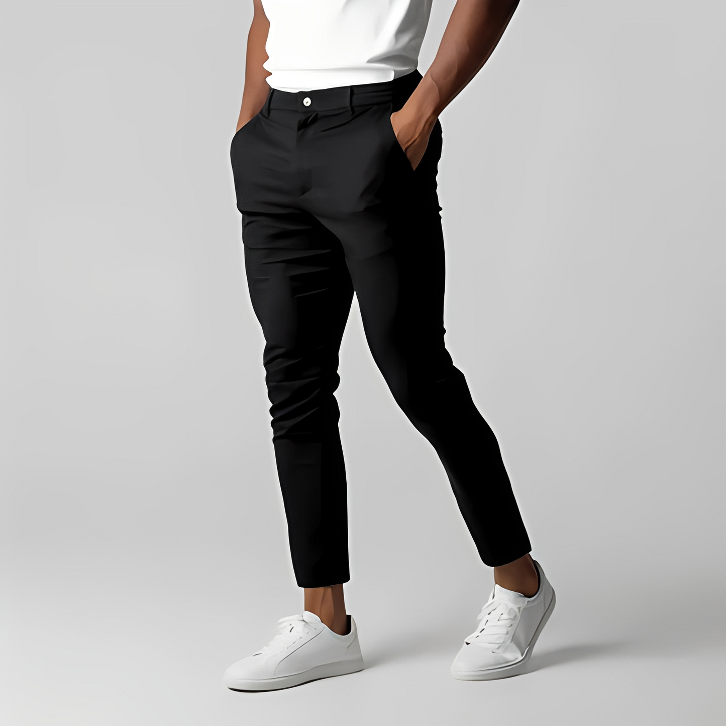 Herren Sommerhose Slim Fit Modern