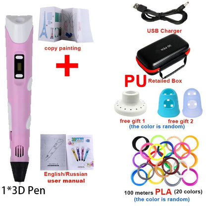 Kinder Doodle Stift 3D Smart Farbe Malen