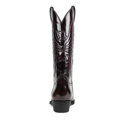 Cowboystiefel Bestickt Zeitlos Klassisch Heidi Chic