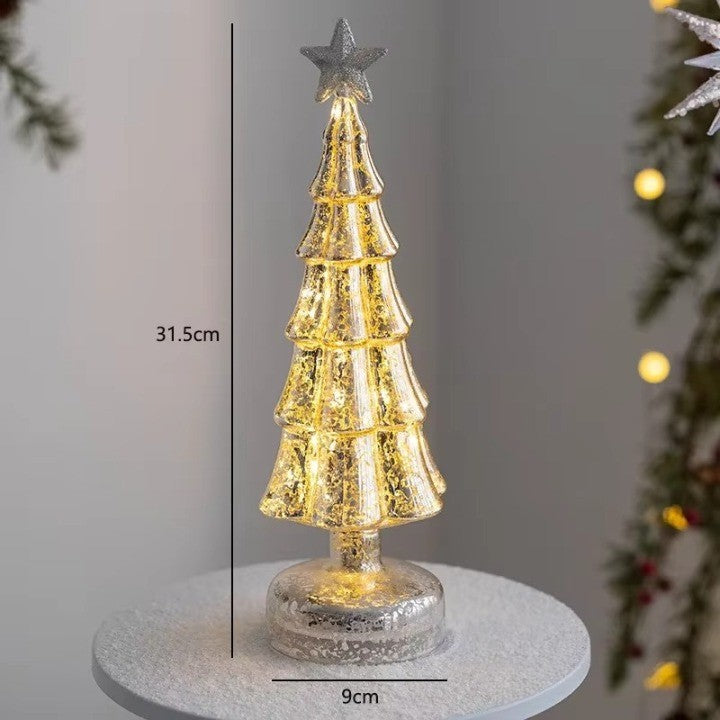 Weihnachtsbaum Lampe LED Frosted Glass Modern