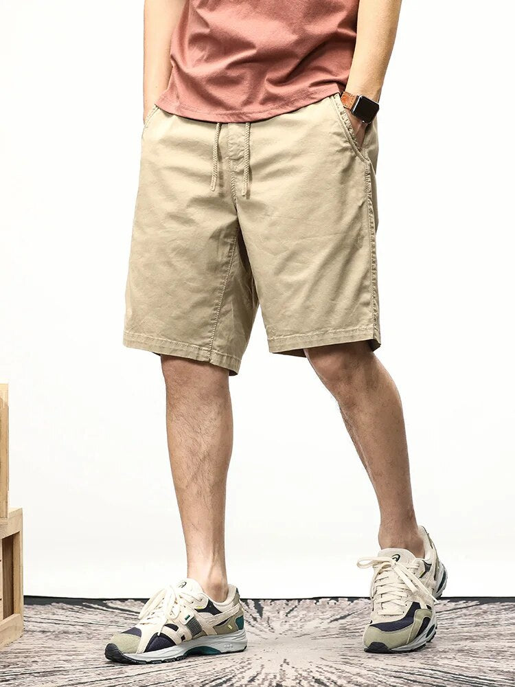 Männer Shorts Lang Kordelzug Freizeit Sommer - BerlinGlamour