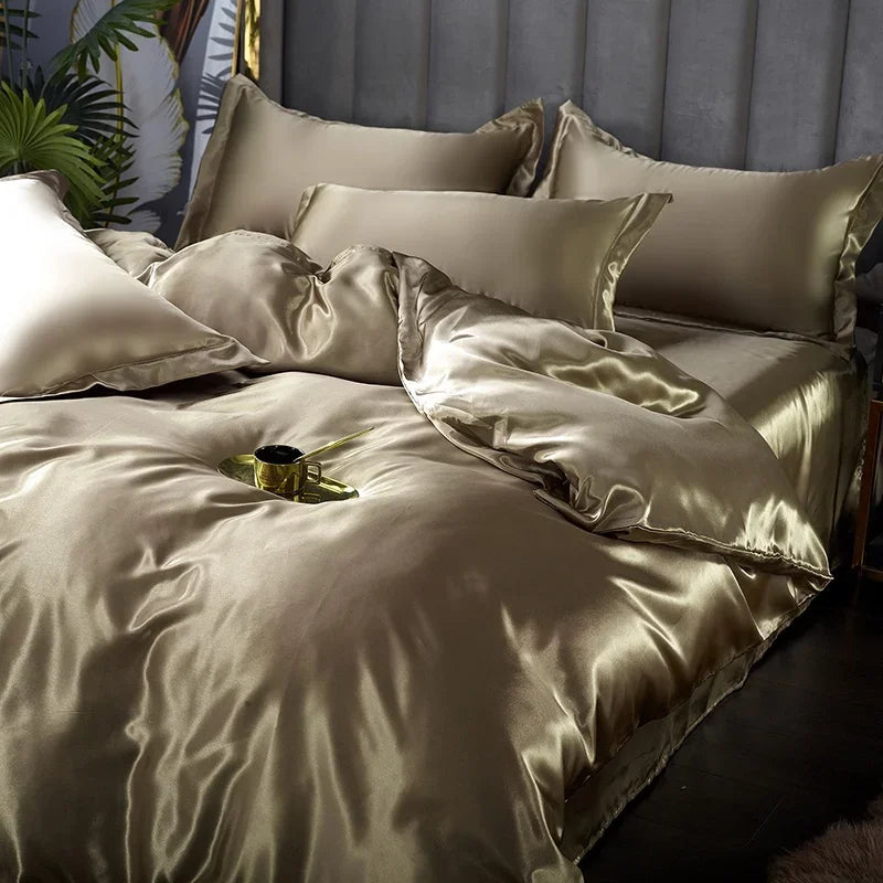 Luxuriöse Satin Bettwäsche Soft & Elegant