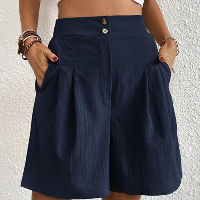 Hannah Shorts mit Doppelknopfleiste
