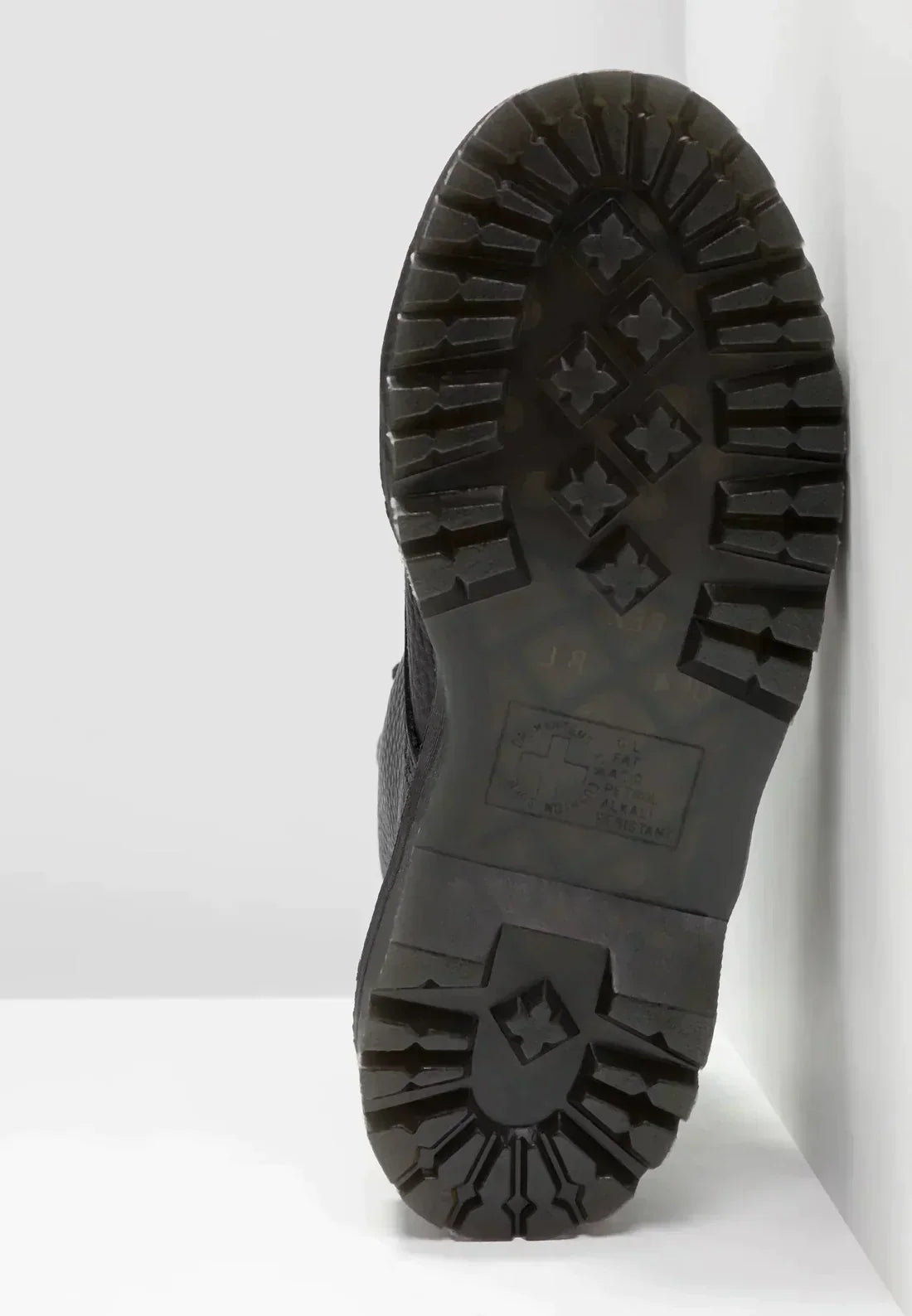 Schwarze Plateau Boots mit Reißverschluss Chunky Sohle Hohe Schuhe