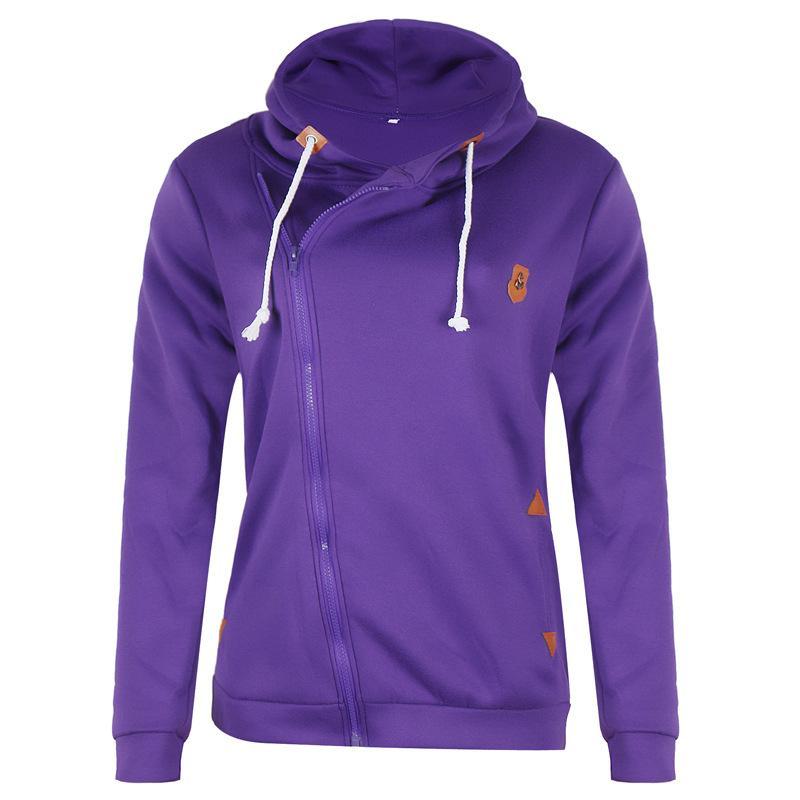 Kapuzen-Hoodie mit Reißverschluss und Kordelzug Große Taschen