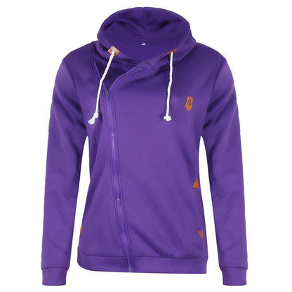 Kapuzen-Hoodie mit Reißverschluss und Kordelzug Große Taschen