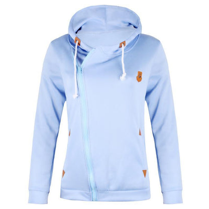 Kapuzen-Hoodie mit Reißverschluss und Kordelzug Große Taschen - BerlinGlamour