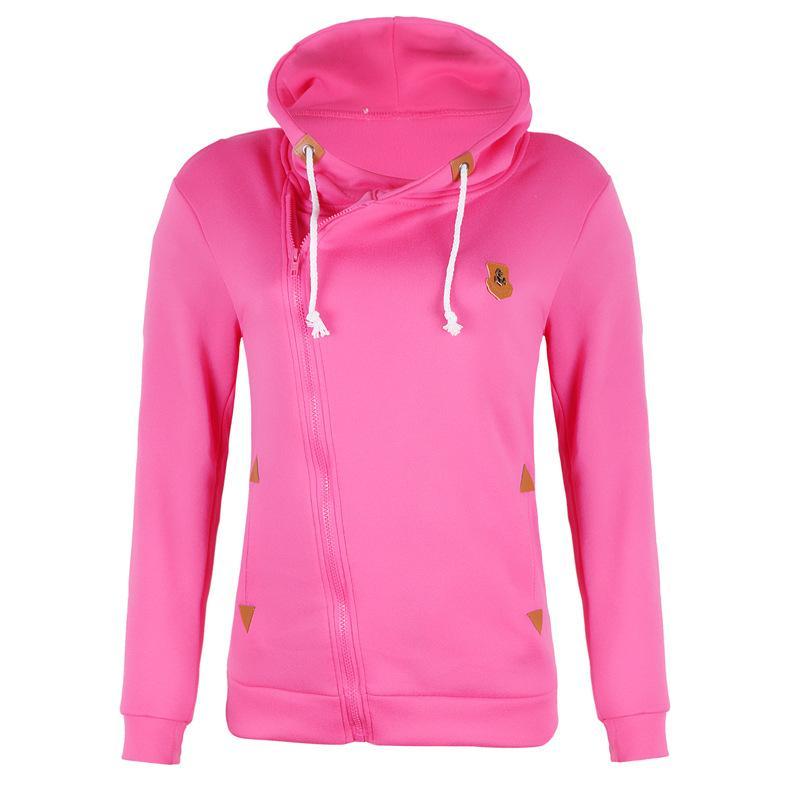 Kapuzen-Hoodie mit Reißverschluss und Kordelzug Große Taschen