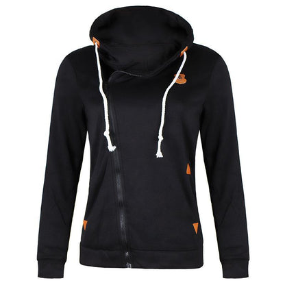 Kapuzen-Hoodie mit Reißverschluss und Kordelzug Große Taschen
