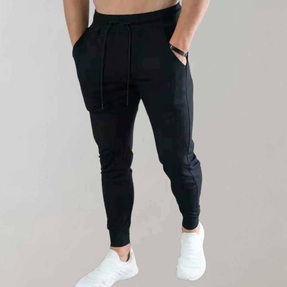 Slim Fit Jogginghosen Elastisch Mit Kordelzug - BerlinGlamour