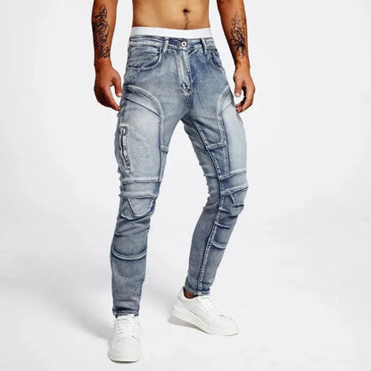 Moto Jeans Stretch Damen Slim Fit Premium Qualitätsdenim - BerlinGlamour