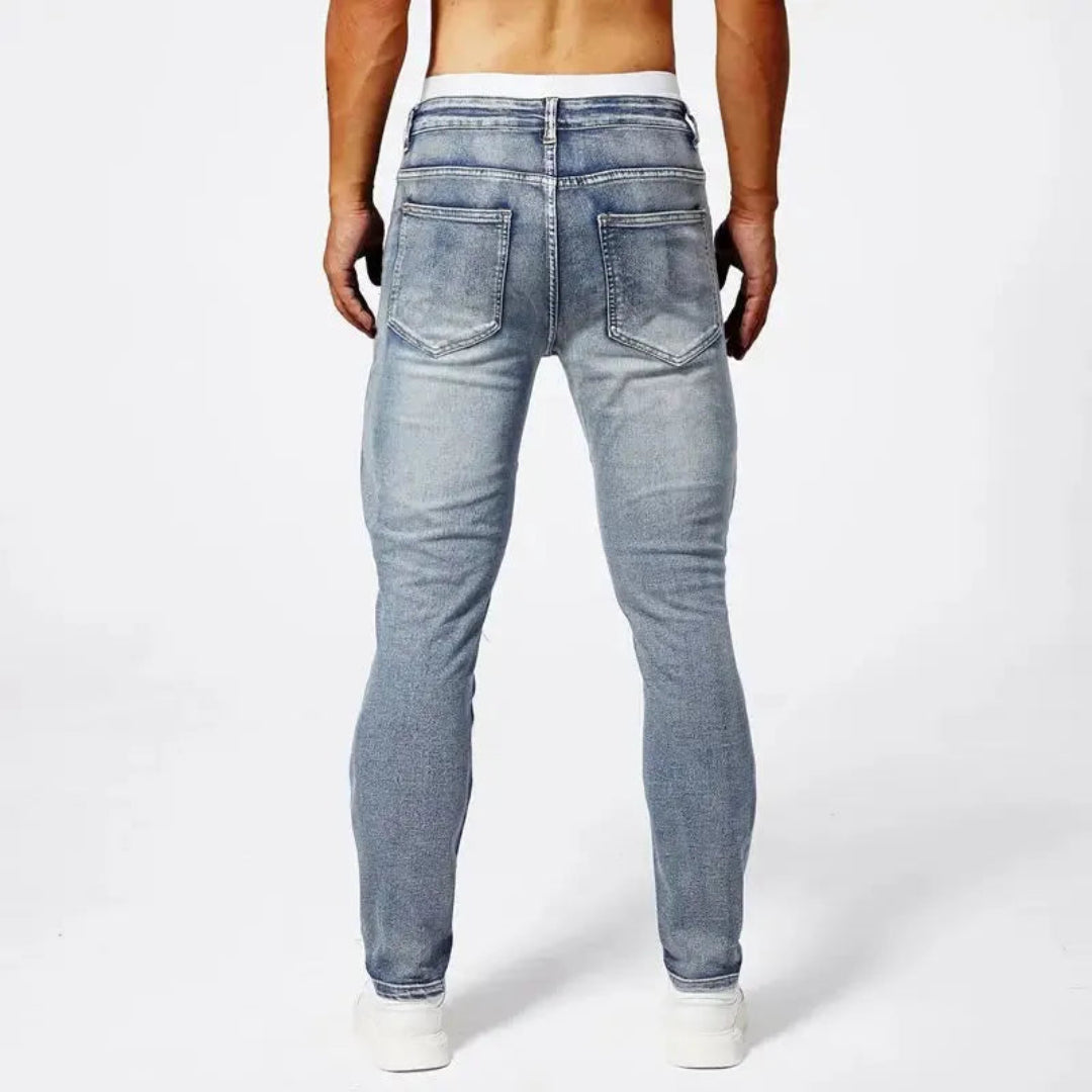 Moto Jeans Stretch Damen Slim Fit Premium Qualitätsdenim