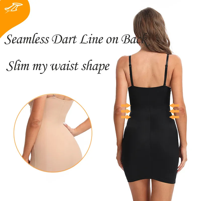 Kleid Bodyshaper Figurformendes Damenkleid